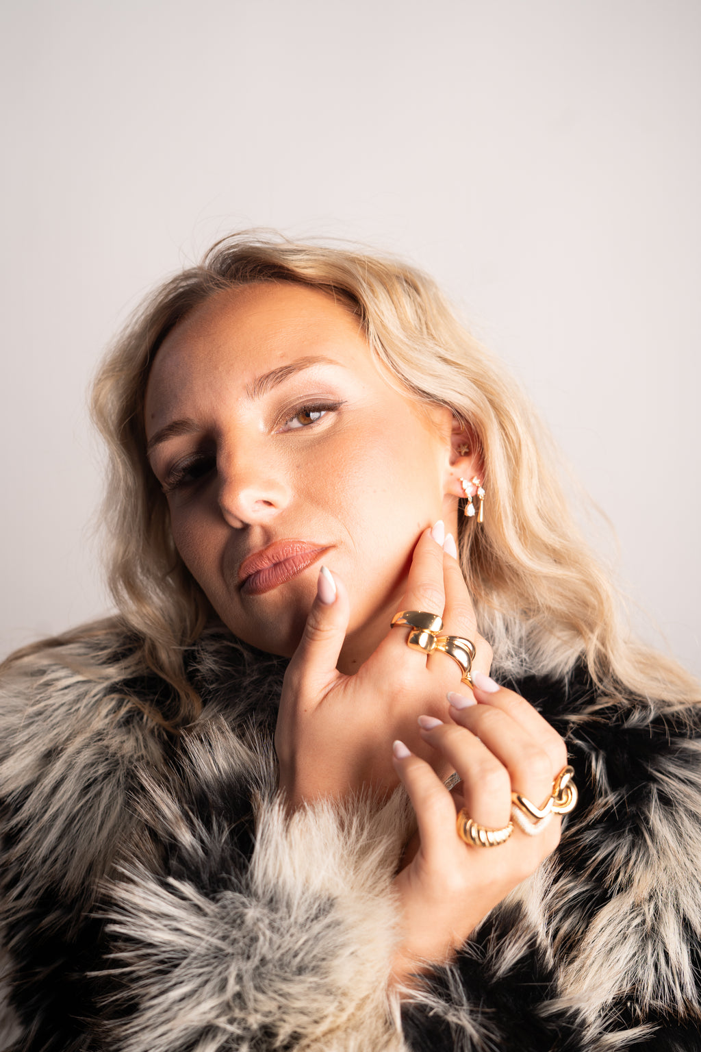 Boucles d'oreille Ether