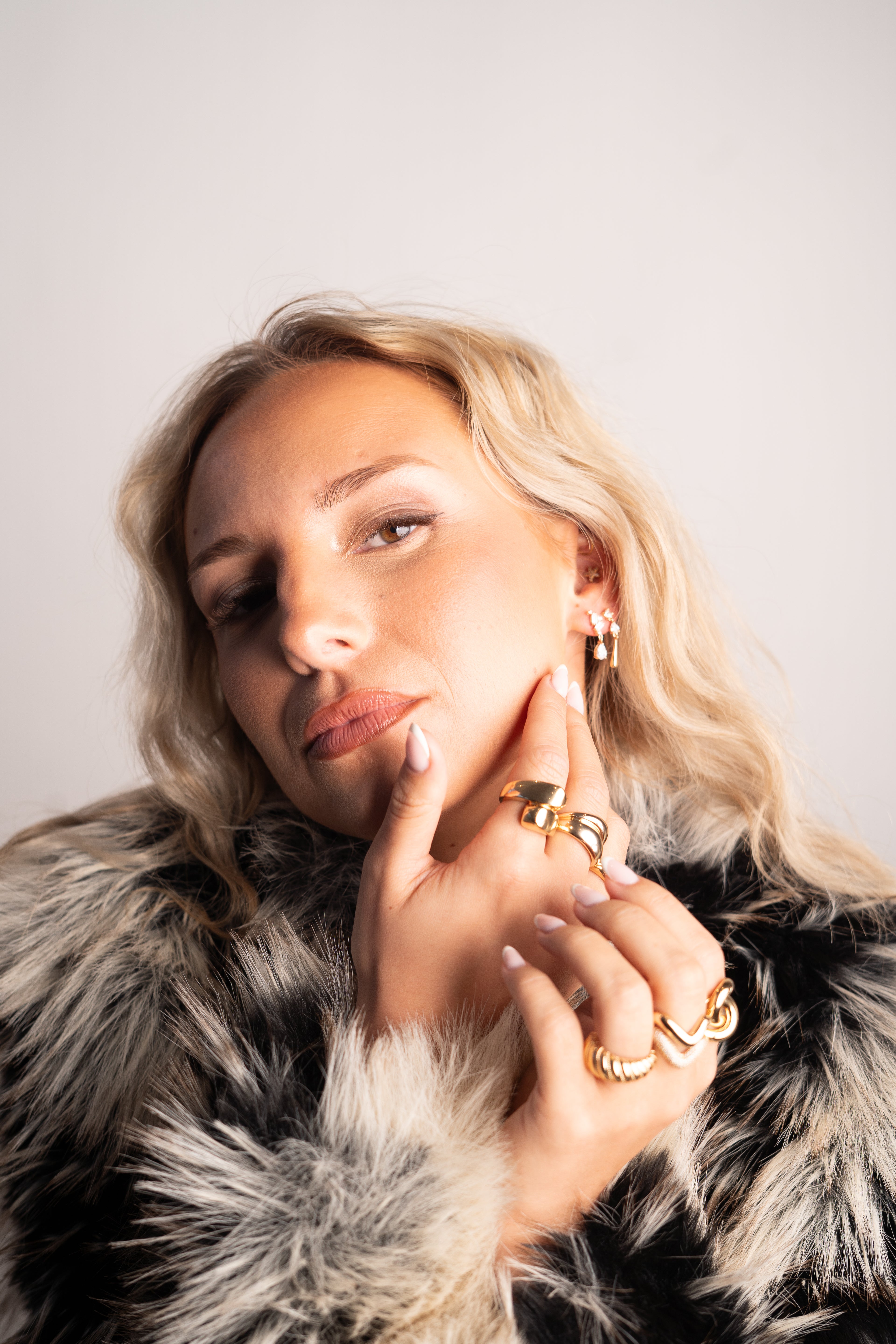 Boucles d'oreille Ether