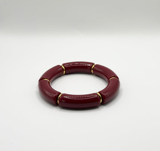 Bracelet Alma Burgundy