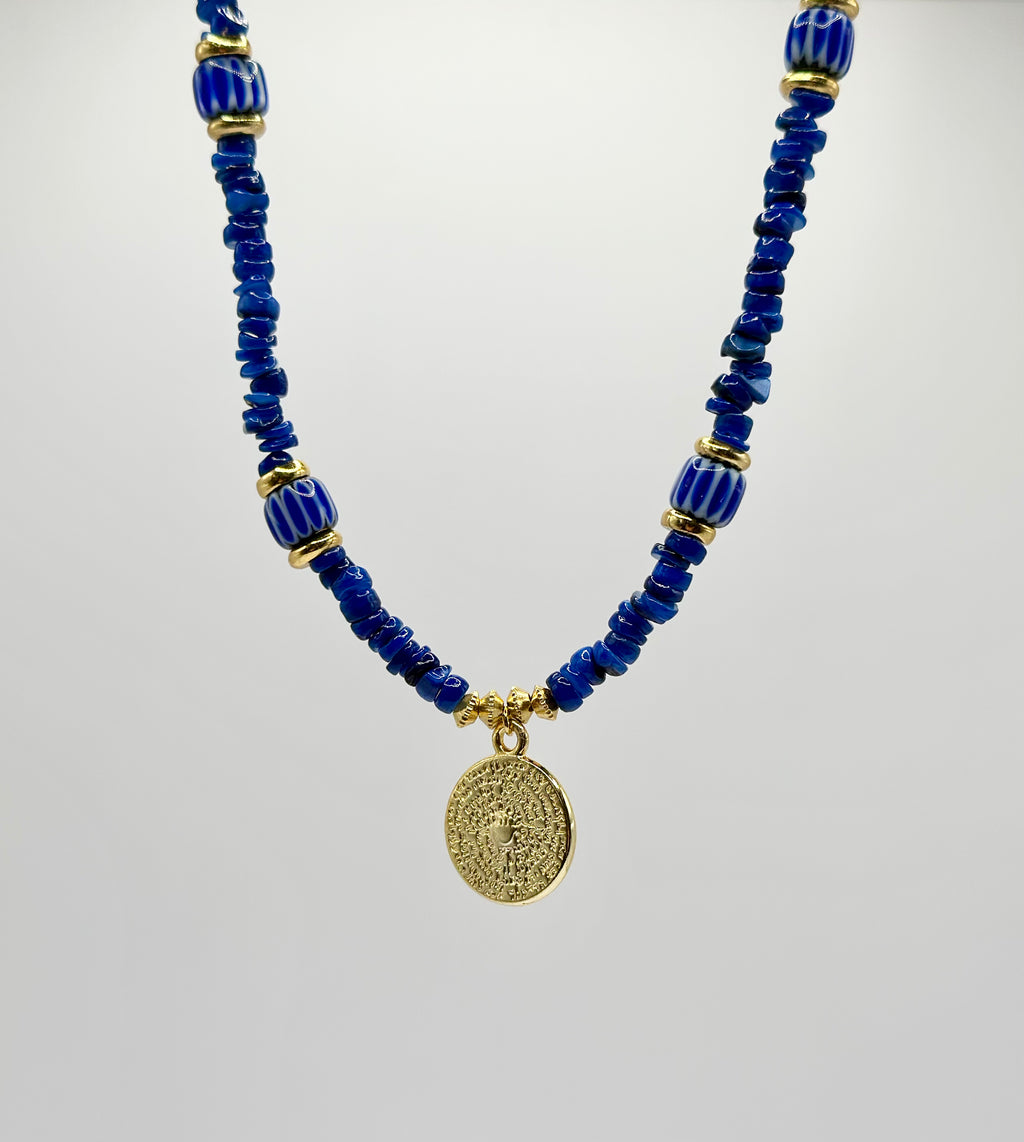 Collier Indigo