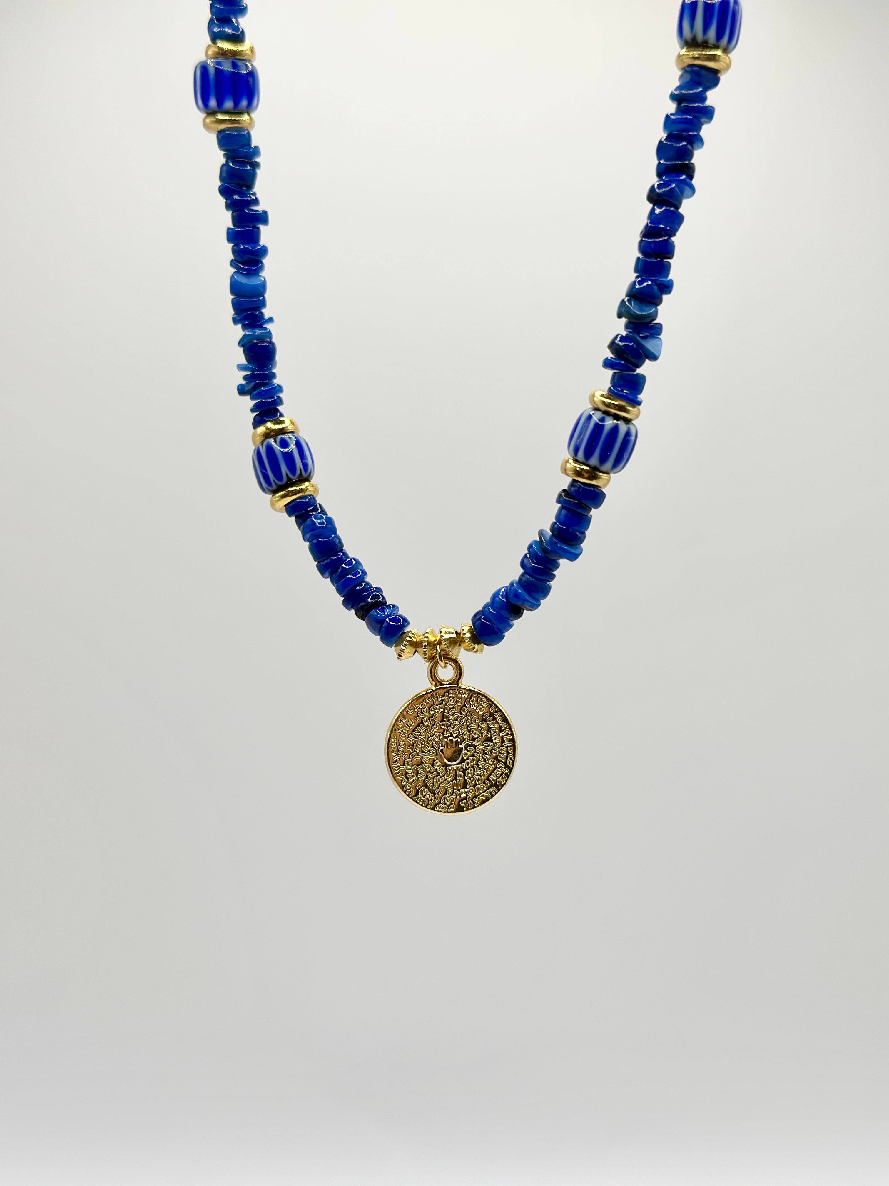 Collier Indigo