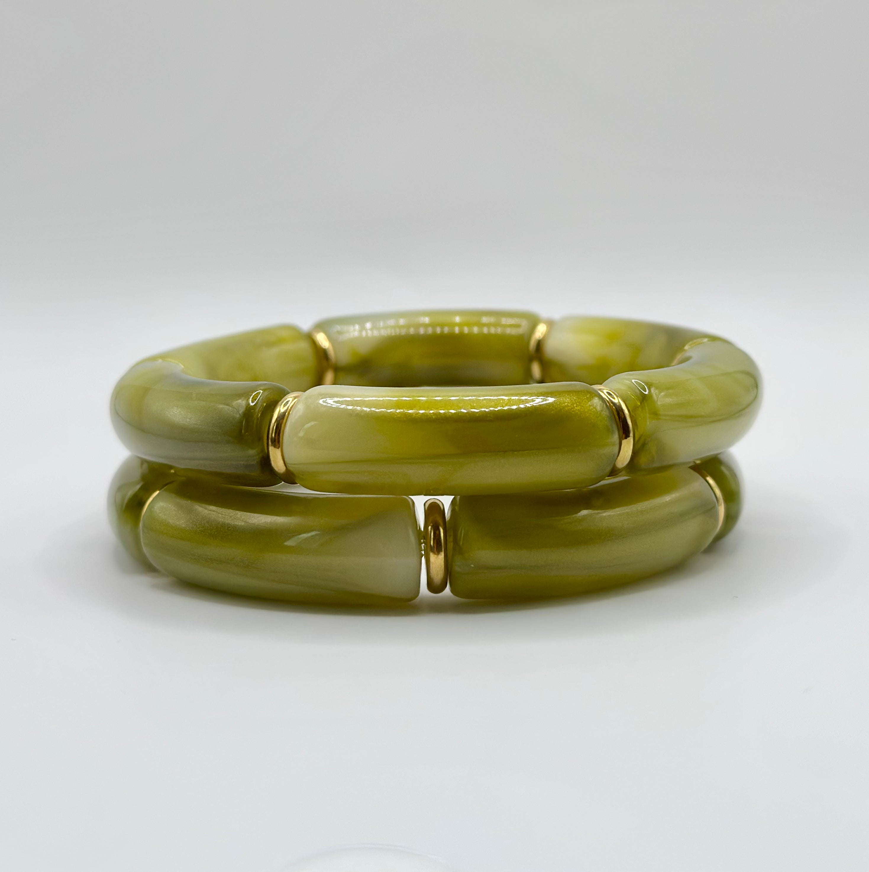 Bracelet Alma Olive x2