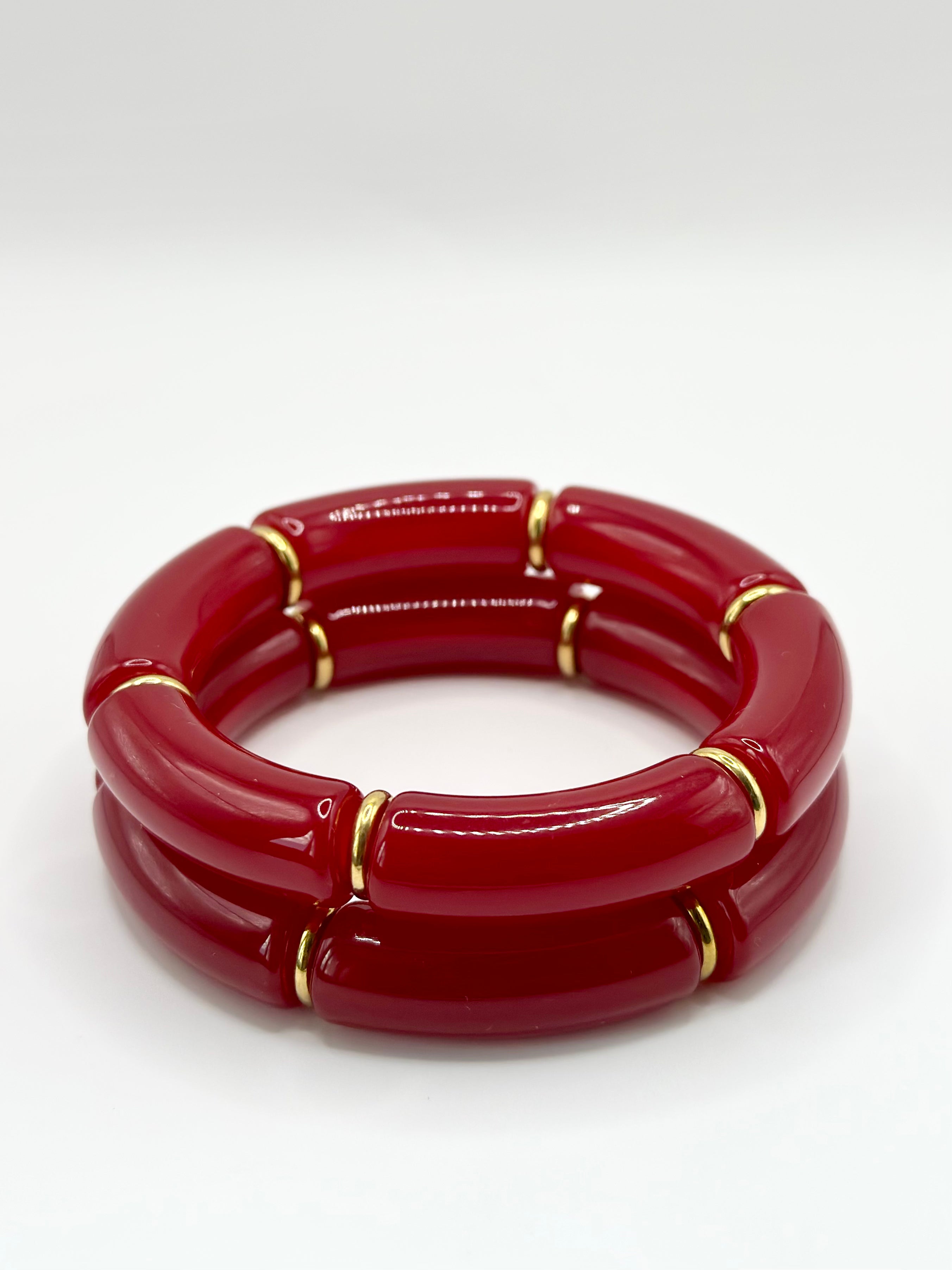 Bracelet Alma Cherry x2