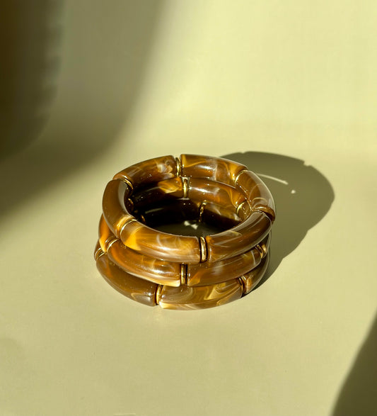 Bracelet Alma marbré  x3