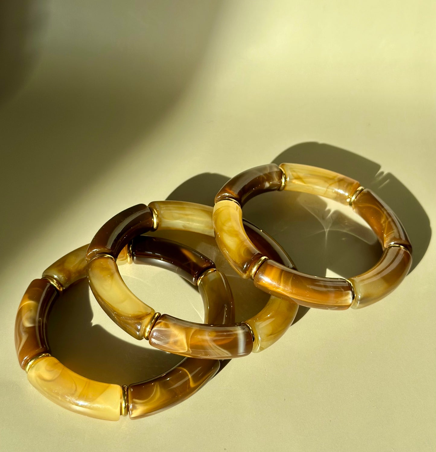 Bracelet Alma ébène x3
