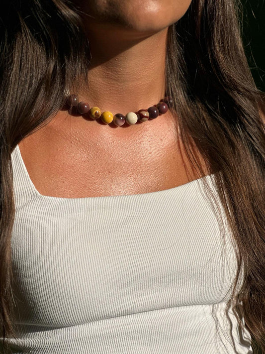Collier Mookaïte